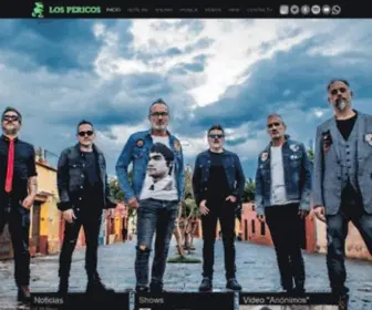 Pericos.com(Los Pericos) Screenshot