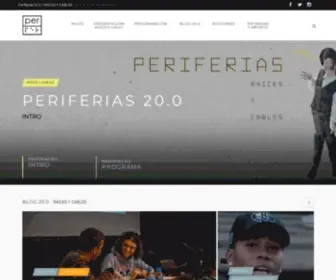 Periferias.org(RAÍCES Y CABLES) Screenshot