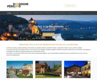 Perigord-Reservation.com(Bienvenue) Screenshot