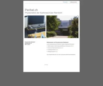 Perihel.ch(Perihel) Screenshot