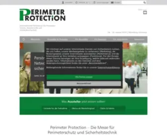 Perimeter-Protection.de(Mechanische & elektronische Lösungen für Gebäudesicherheit) Screenshot