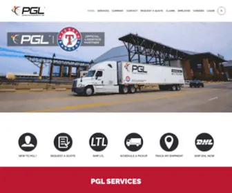Perimeterlogistics.com(PGL is a premier integrated logistics provider) Screenshot