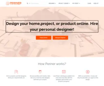 Periner.com(Hire Your Personal Designer) Screenshot