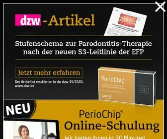 Periochip.de(PerioChip®) Screenshot