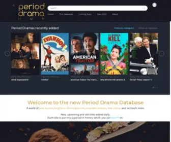 Perioddramahub.com(Period Drama Hub) Screenshot