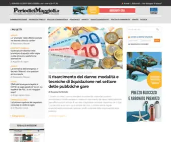 Periodicimaggioli.it(Periodici e Riviste di Maggioli Editore) Screenshot