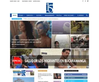 Periodico15.com(Periódico 15) Screenshot