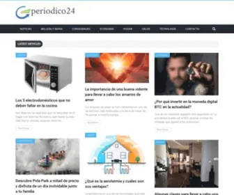 Periodico24.com(Todas las noticias del mundo) Screenshot