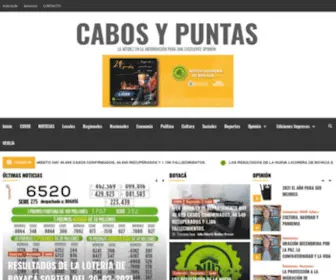 Periodicocabosypuntas.com(Periodico Cabos y Puntas) Screenshot