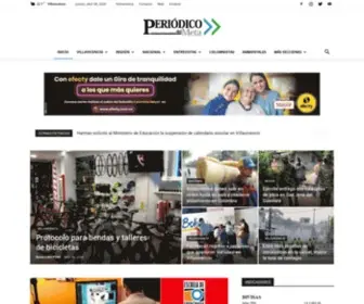 Periodicodelmeta.com(Periódico) Screenshot