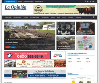 Periodicolaopinion.com.ar(La Opinión) Screenshot