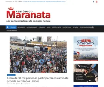 Periodicomaranata.com(Periódico Maranata) Screenshot