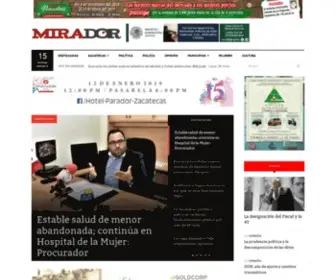Periodicomirador.com(Periódico Mirador) Screenshot