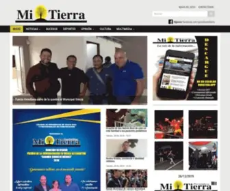 Periodicomitierra.com(Periódico) Screenshot