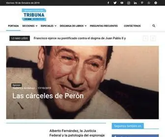 Periodicotribuna.com.ar(Periodico Tribuna de Periodistas) Screenshot