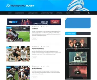 Periodismo-Rugby.com.ar(Periodismo Rugby) Screenshot