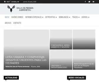 Periodismoambiental.com.ar(Sala de Prensa Ambiental) Screenshot