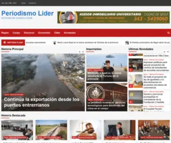 Periodismolider.com.ar(Noticias de costa a costa) Screenshot