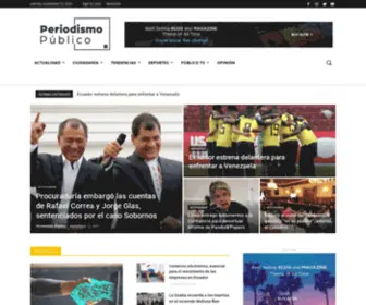 Periodismopublicoec.com(Periodismo Público) Screenshot