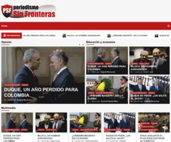 Periodismosinfronteras.org(Periodismo Sin Fronteras) Screenshot