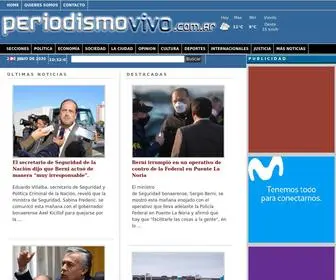 Periodismovivo.com.ar(Resumen de noticias del dia de Argentina y del Mundo) Screenshot