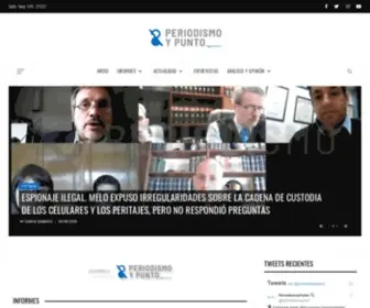 Periodismoypunto.com(Toda la actualidad al momento con Periodismo y Punto) Screenshot