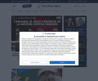Periodistadigital.com(Periodista Digital) Screenshot