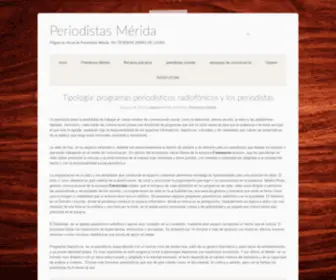 Periodistasmerida.es(Asociación) Screenshot