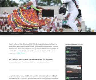 Periodistasoaxaca.com(PERIODISTAS. NOTICIAS DE OAXACA) Screenshot