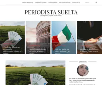 Periodistasuelta.com(Lugares curiosos para viajeros audaces) Screenshot