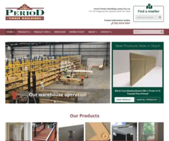 Periodmouldings.com.au(Period Timber Mouldings) Screenshot