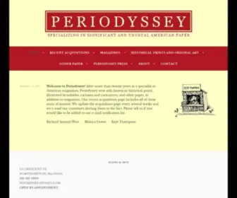 Periodyssey.com(Periodyssey) Screenshot