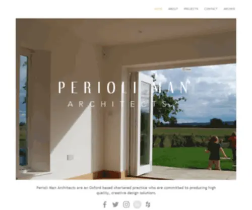 Perioliman.com(Oxford architecture) Screenshot