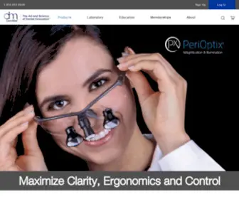 Perioptix.com(Dental Loupes) Screenshot