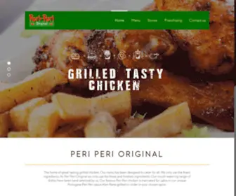 Periperioriginal.co.uk(The Original Peri Peri) Screenshot