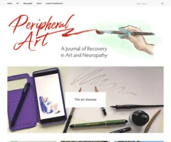 Peripheralart.com(Chronicle of art and neuropathy) Screenshot