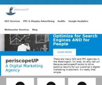 Periscopeup.com(SEO Company) Screenshot