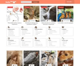 Peritoanimal.com.br(O site perito em animais) Screenshot