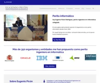 Peritoinformatico.es(Perito informático) Screenshot