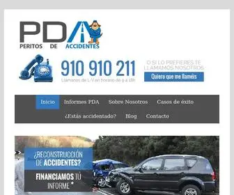 Peritosdeaccidentes.com(Peritos de Accidentes) Screenshot