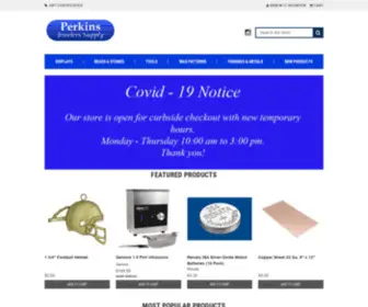 Perkinsjewelrysupply.com(Perkins Jewelers Supply) Screenshot