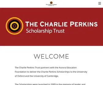 Perkinstrust.com.au(Charlie Perkins Scholarship Trust) Screenshot