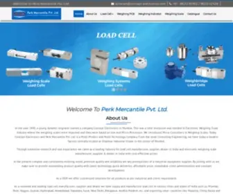 Perkloadcell.com(Load Cell Manufacturer) Screenshot