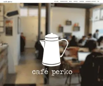 Perkocafe.com(Café perko) Screenshot