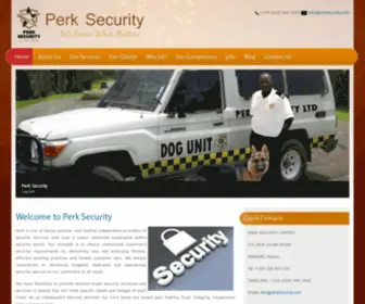 Perksecurity.com(Cash in Transit (CIT)) Screenshot