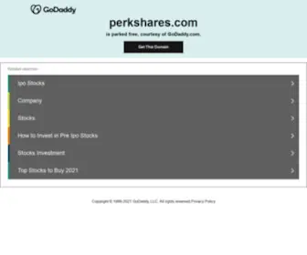 Perkshares.com(Perkshares) Screenshot