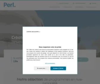 Perl.fr(Perl, la référence de l’investissement immobilier en nue-propriété) Screenshot