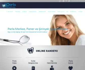 Perladis.com(Perla Ağız ve Diş Sağlığı Polikliniği) Screenshot