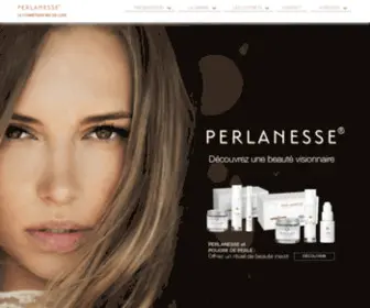 Perlanesse.com(Produits cosmétiques bio issus d'actifs naturels) Screenshot