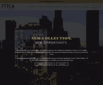 Perlaonbroadway.com(Luxury Condominium) Screenshot